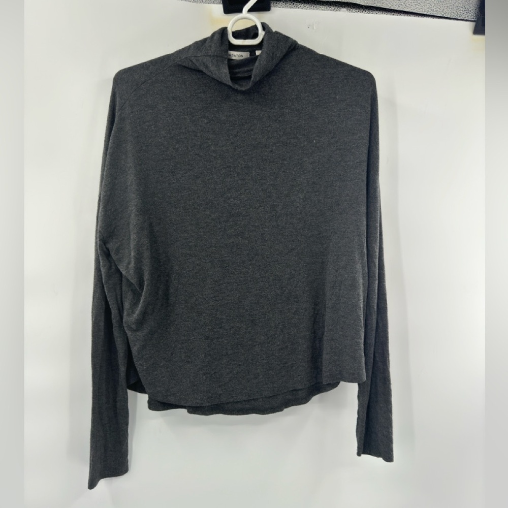 Aritzia Babaton grey turtleneck sweater top size S